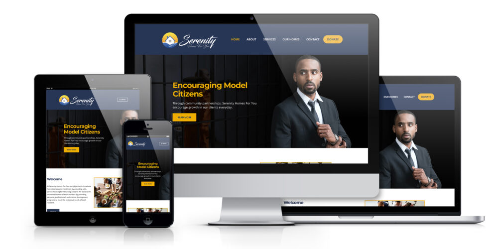 Serenity Homes For You Web project