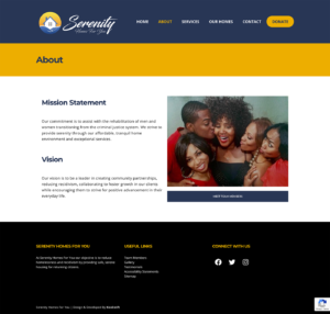 Serenity Homes For You About Page