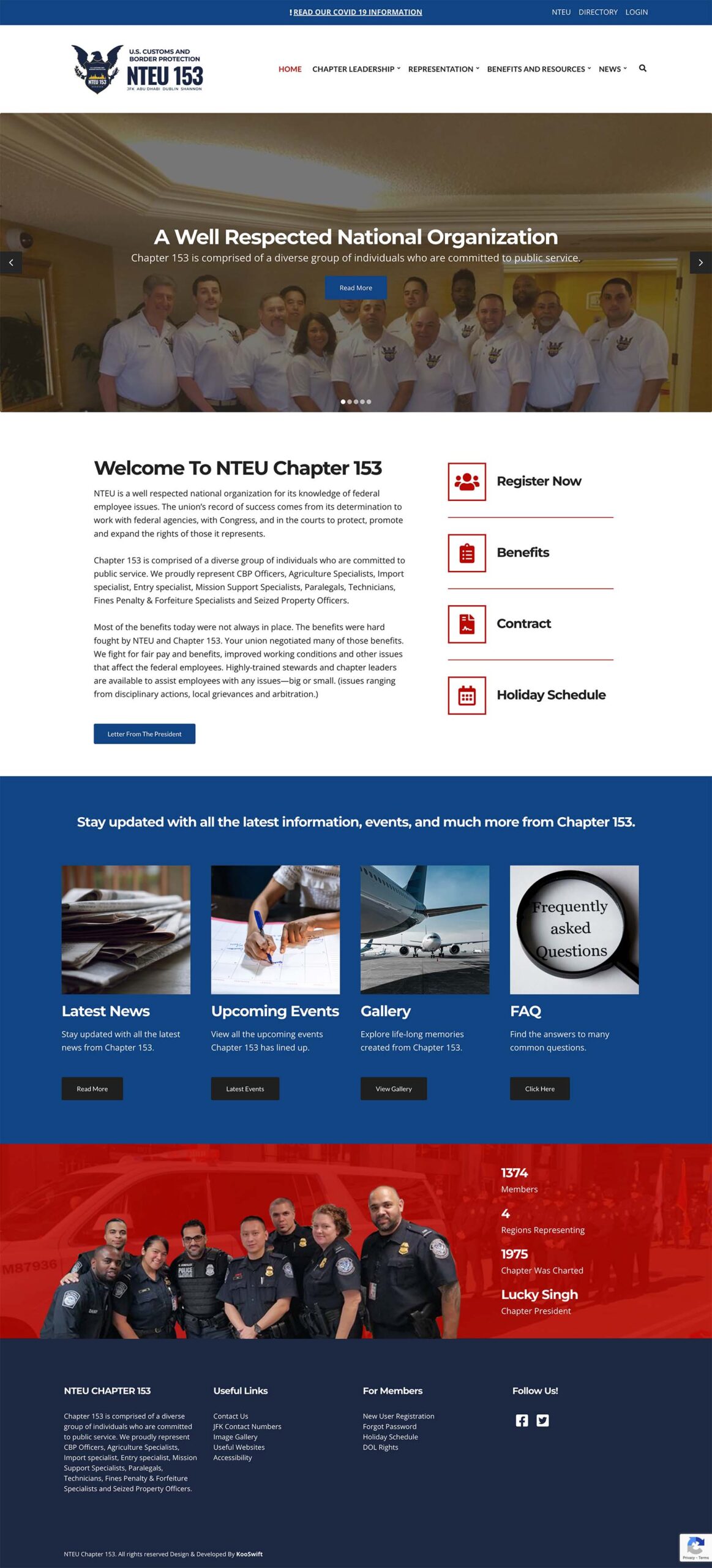 NTEU 153 Homepage
